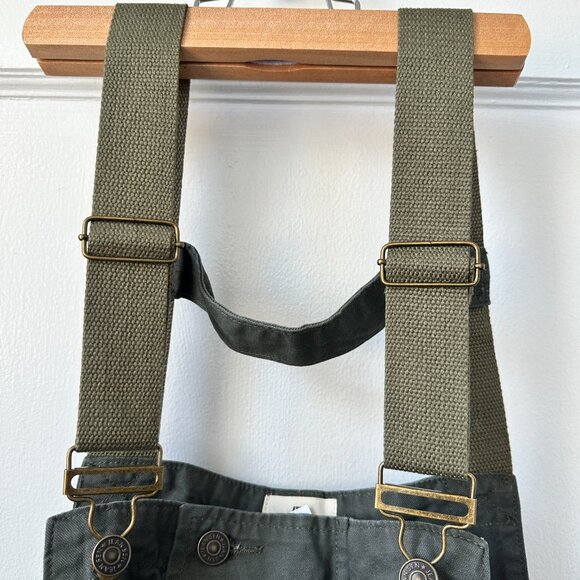 Overalls in dark olive by Madepants - Picture 4 of 7